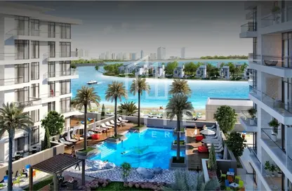 Apartment - 1 Bathroom for sale in Bluebay Walk - Ajmal Makan City - Sharjah Waterfront City - Sharjah