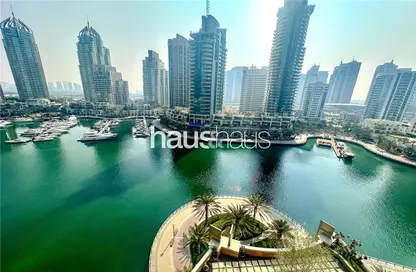 Water View image for: Apartment - 3 Bedrooms - 5 Bathrooms for sale in Marina Tower - Dubai Marina - Dubai, Image 1