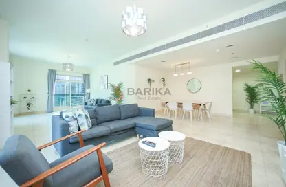 Apartment - 3 Bedrooms - 4 Bathrooms for rent in Marina Mansions - Dubai Marina - Dubai