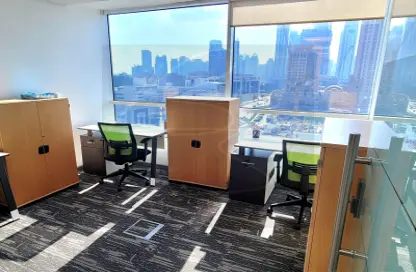 Office Space - Studio - 2 Bathrooms for rent in Concord Tower - Dubai Media City - Dubai