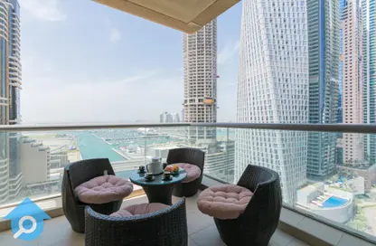 Apartment - 2 Bedrooms - 2 Bathrooms for rent in Iris Blue - Dubai Marina - Dubai