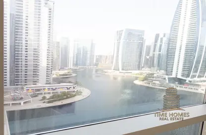 Apartment - 1 Bedroom - 2 Bathrooms for rent in MAG 214 - JLT Cluster R - Jumeirah Lake Towers - Dubai