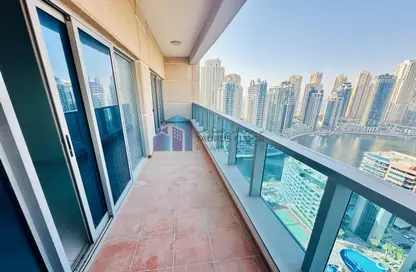 Apartment - 2 Bedrooms - 3 Bathrooms for rent in Zumurud Tower - Dubai Marina - Dubai