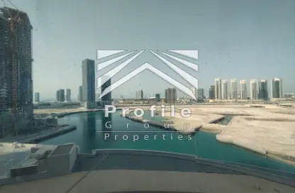 Office Space - Studio - 2 Bathrooms for rent in Addax port office tower - City Of Lights - Al Reem Island - Abu Dhabi