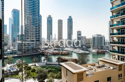 Apartment - Studio - 1 Bathroom for sale in Sparkle Tower 2 - Sparkle Towers - Dubai Marina - Dubai