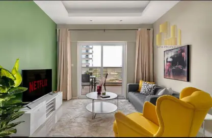 شقة - غرفة نوم - 1 حمام للايجار في برج هيرا - مدينة دبي الرياضية - دبي