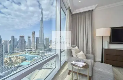 Apartment - 2 Bedrooms - 3 Bathrooms for rent in The Address Residence Fountain Views 1 - The Address Residence Fountain Views - Downtown Dubai - Dubai