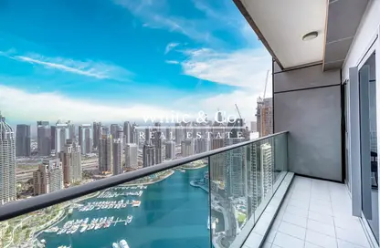 Apartment - 2 Bedrooms - 3 Bathrooms for rent in Damac Heights - Dubai Marina - Dubai