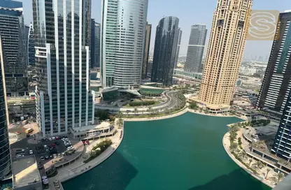 Apartment - 1 Bedroom - 2 Bathrooms for rent in Lake View Tower - JLT Cluster B - Jumeirah Lake Towers - Dubai