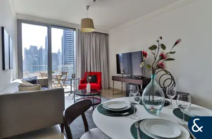 Apartment - 1 Bedroom - 2 Bathrooms for rent in Boulevard Point - Downtown Dubai - Dubai