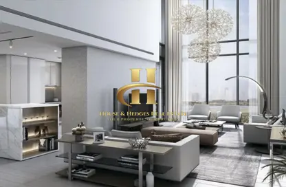 Apartment - 1 Bedroom - 2 Bathrooms for sale in Sobha Hartland Waves Opulence - Nad Al Sheba 1 - Nad Al Sheba - Dubai