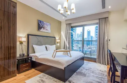 Apartment - 1 Bedroom - 2 Bathrooms for rent in Elite Downtown Residence - Downtown Dubai - Dubai