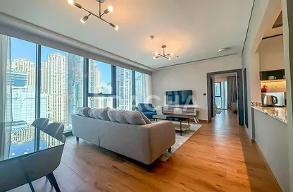 Apartment - 1 Bedroom - 2 Bathrooms for rent in Dubai Marina Moon - Dubai Marina - Dubai