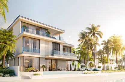 Villa - 5 Bedrooms - 6 Bathrooms for sale in Palm Jebel Ali - Frond L - Palm Jebel Ali - Dubai