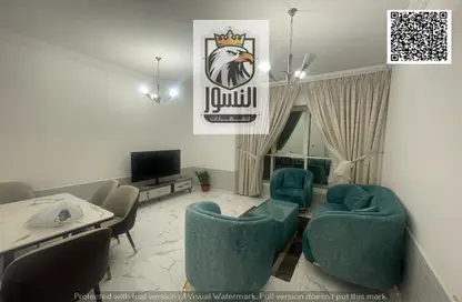 Apartment - 1 Bedroom - 2 Bathrooms for rent in Oasis Tower - Al Rashidiya 1 - Al Rashidiya - Ajman