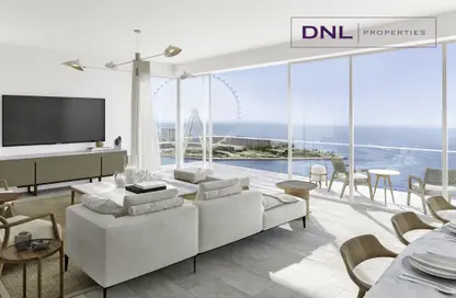 Apartment - 2 Bedrooms - 2 Bathrooms for sale in La Vie - Jumeirah Beach Residence - Dubai