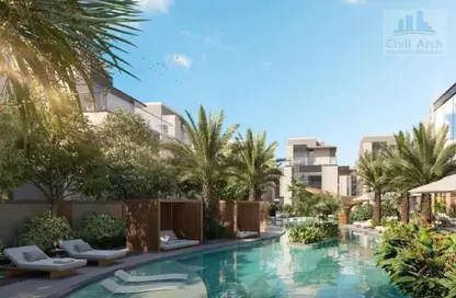 Townhouse - 3 Bedrooms - 5 Bathrooms for sale in The Waterside Villas by Ellington - The Sanctuary - Nad Al Sheba - Dubai