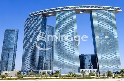 Apartment - 2 Bedrooms - 3 Bathrooms for sale in The Gate Tower 2 - Shams Abu Dhabi - Al Reem Island - Abu Dhabi