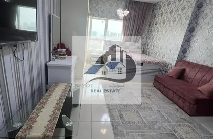 Compound - 1 Bathroom for rent in Orient Tower 1 - Orient Towers - Al Bustan - Ajman