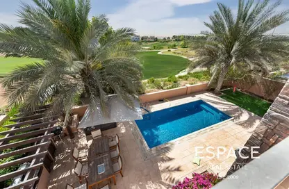 Villa - 5 Bedrooms - 5 Bathrooms for rent in Flame Tree Ridge - Fire - Jumeirah Golf Estates - Dubai