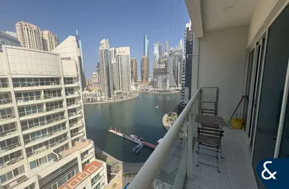 Apartment - 2 Bedrooms - 2 Bathrooms for rent in Marina View Tower A - Marina View - Dubai Marina - Dubai