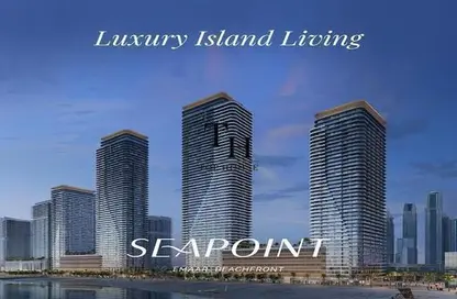 Apartment - 3 Bedrooms - 4 Bathrooms for sale in Seapoint - EMAAR Beachfront - Dubai Harbour - Dubai