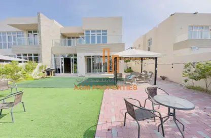 Outdoor House image for: Villa - 4 Bedrooms - 4 Bathrooms for rent in Cedre Villas - Dubai Silicon Oasis - Dubai, Image 1