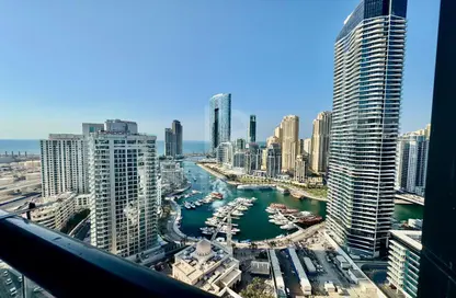 Apartment - 1 Bedroom - 1 Bathroom for rent in Escan Tower - Dubai Marina - Dubai