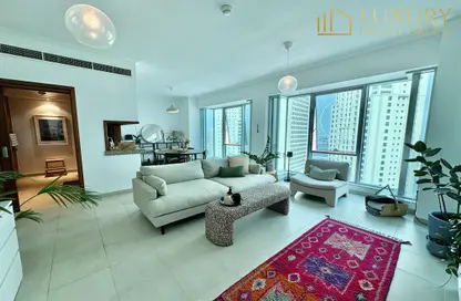 Apartment - 1 Bedroom - 2 Bathrooms for rent in Beauport Tower - Marina Promenade - Dubai Marina - Dubai