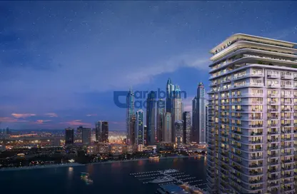 Apartment - 1 Bedroom - 2 Bathrooms for sale in Beachgate by Address - EMAAR Beachfront - Dubai Harbour - Dubai