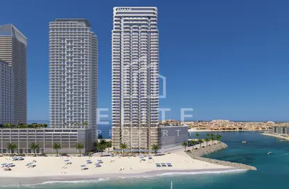 Apartment - 3 Bedrooms - 3 Bathrooms for sale in Beachgate by Address - EMAAR Beachfront - Dubai Harbour - Dubai