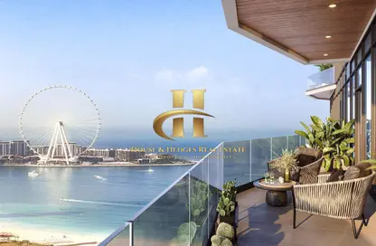 Apartment - 2 Bedrooms - 3 Bathrooms for sale in Habtoor Grand Residences - Dubai Marina - Dubai