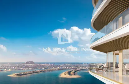 Penthouse - 3 Bedrooms - 4 Bathrooms for sale in Grand Bleu Tower 2 - EMAAR Beachfront - Dubai Harbour - Dubai