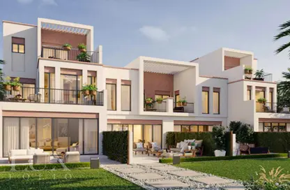 Townhouse - 4 Bedrooms - 3 Bathrooms for sale in Costa Brava 1 - Costa Brava at DAMAC Lagoons - Damac Lagoons - Dubai