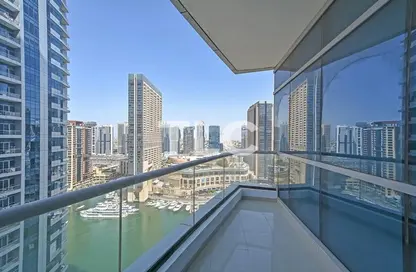 Apartment - 1 Bathroom for rent in Bay Central West - Bay Central - Dubai Marina - Dubai