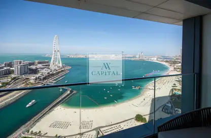 Apartment - 2 Bedrooms - 3 Bathrooms for rent in Jumeirah Gate Tower 2 - The Address Jumeirah Resort and Spa - Jumeirah Beach Residence - Dubai