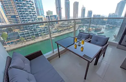 Apartment - 2 Bedrooms - 4 Bathrooms for rent in Sparkle Tower 1 - Sparkle Towers - Dubai Marina - Dubai