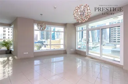 Apartment - 1 Bedroom - 1 Bathroom for rent in Sanibel Tower - Park Island - Dubai Marina - Dubai