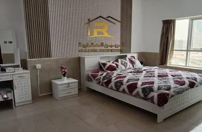 Apartment - 3 Bedrooms - 4 Bathrooms for rent in Al Rashidiya Towers - Ajman Downtown - Ajman