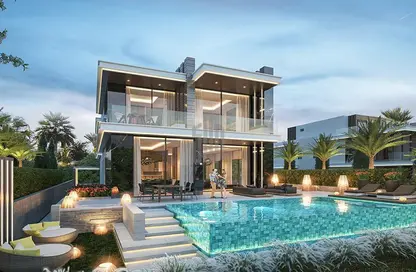 Villa - 7 Bedrooms for sale in Venice - Damac Lagoons - Dubai