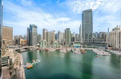 Apartment - 2 Bedrooms - 3 Bathrooms for rent in Beauport Tower - Marina Promenade - Dubai Marina - Dubai