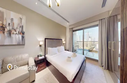 Apartment - Studio - 1 Bathroom for rent in Elite Downtown Residence - Downtown Dubai - Dubai