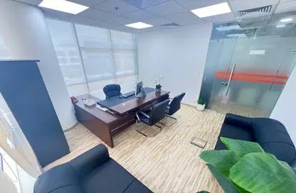 Office Space - Studio - 1 Bathroom for rent in Business Atrium Building - Oud Metha - Bur Dubai - Dubai