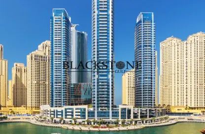 Shop - Studio - 2 Bathrooms for sale in Bay Central West - Bay Central - Dubai Marina - Dubai