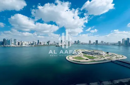 Apartment - 4 Bedrooms - 4 Bathrooms for rent in Blue Tower - Al Majaz 3 - Al Majaz - Sharjah