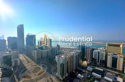 Apartment - 1 Bedroom - 2 Bathrooms for rent in Burj Mohammed Bin Rashid at WTC - Corniche Road - Abu Dhabi