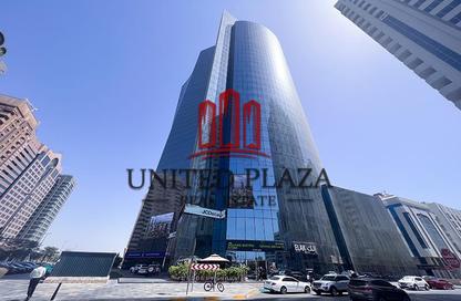 Office Space - Studio - 1 Bathroom for rent in Shining Towers - Al Khalidiya - Abu Dhabi