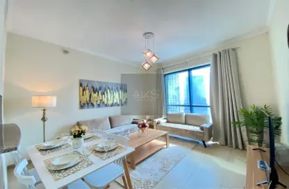 Apartment - 1 Bedroom - 2 Bathrooms for rent in Jumeirah Bay X1 - JLT Cluster X - Jumeirah Lake Towers - Dubai