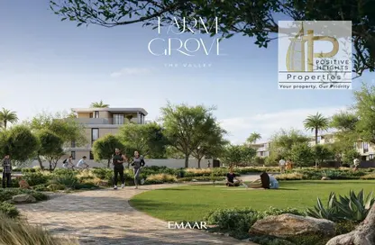 Villa - 5 Bedrooms for sale in Farm Grove - The Valley - Dubai