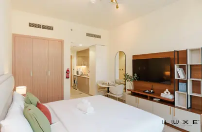 صورة لـ غرفة- غرفة النوم شقة - 1 حمام للايجار في 27 عزيزي ريفيرا - ميدان واحد - ميدان - دبي ، صورة رقم 1